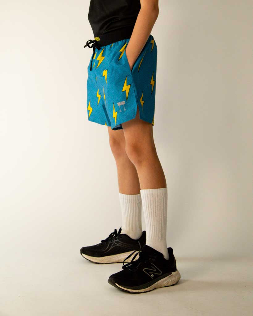 Boys' Blue Bolts Running Shorts