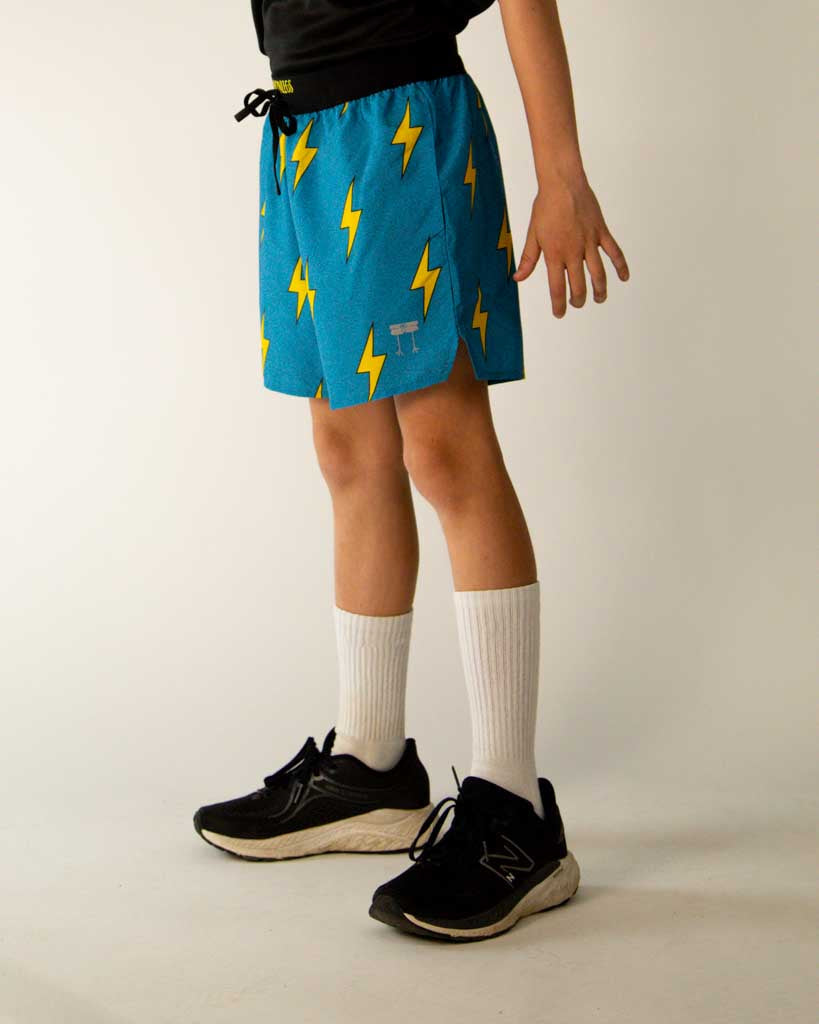 Boys' Blue Bolts Running Shorts