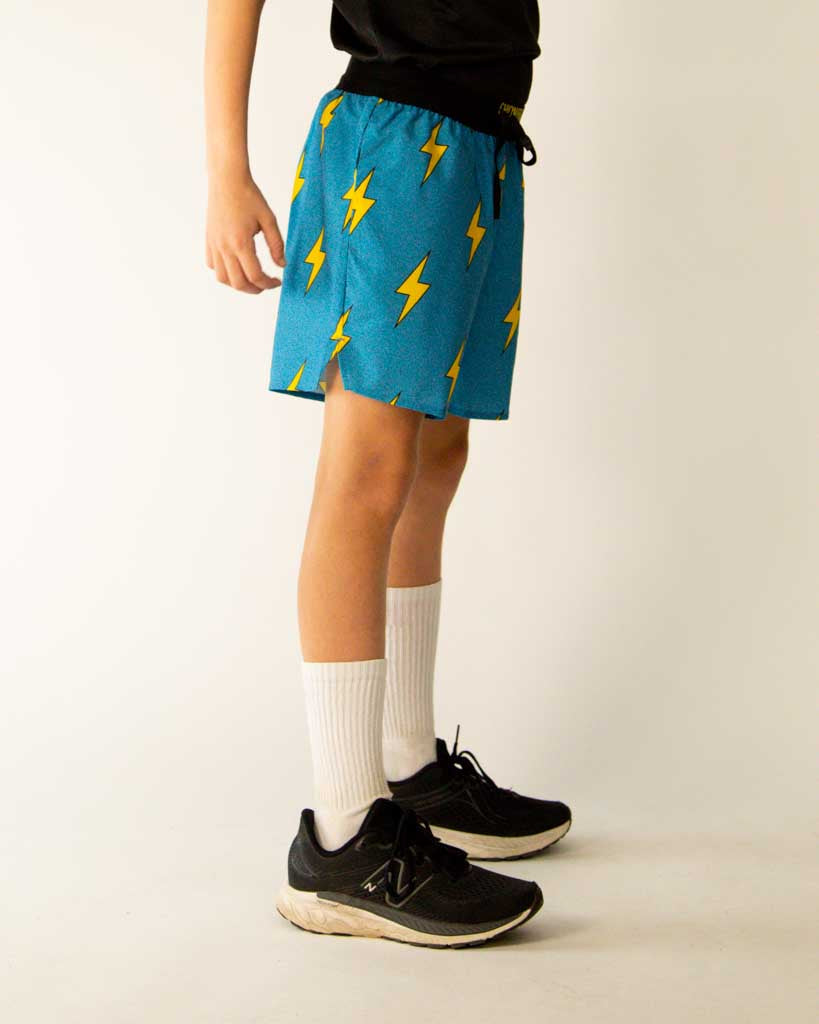 Boys' Blue Bolts Running Shorts