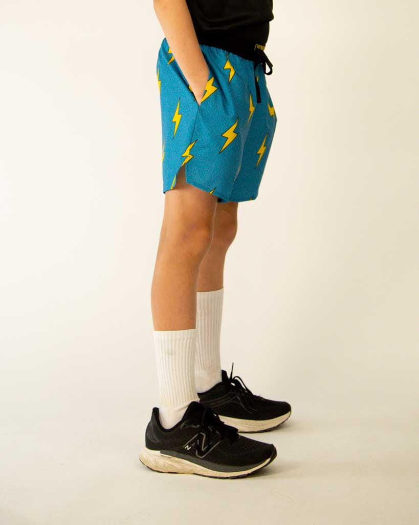 Boys' Blue Bolts Running Shorts