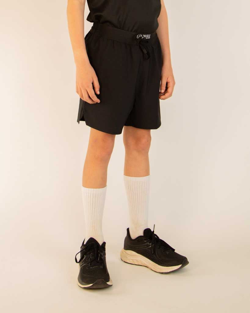 Boys' Black Running Shorts