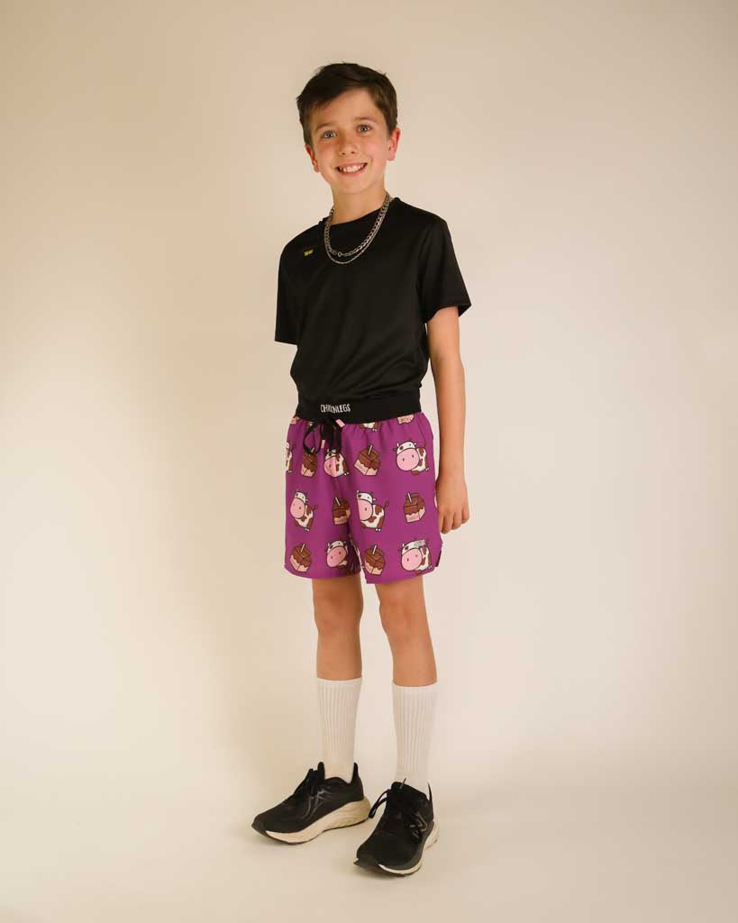 Boys' Choccy Cows Running Shorts