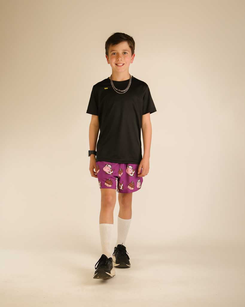 Boys' Choccy Cows Running Shorts