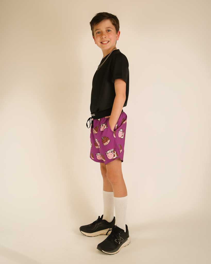 Boys' Choccy Cows Running Shorts