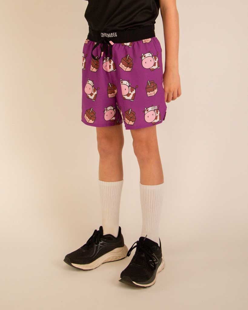 Boys' Choccy Cows Running Shorts