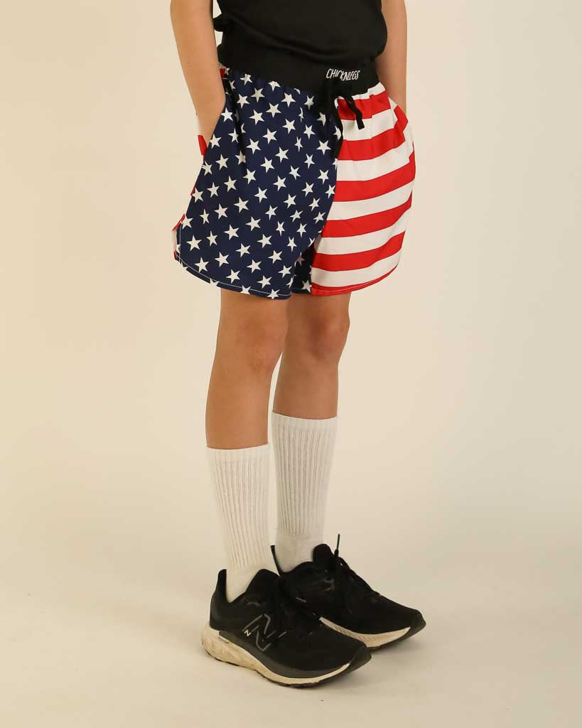 Boys' USA Running Shorts